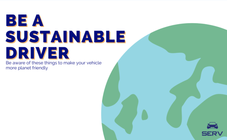 BE A SUSTAINABLE DRIVER!